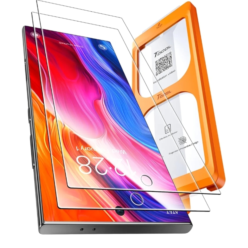 White Screen Protectors for Tablets with Rounded Corners